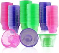 Matana Bicchierini Jagesmeister in Plastica Rigida al Neon - Bicchieri da Shot