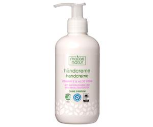 MATAS Natur Crema mani con aloe vera biologica e vitamina E 240 ml