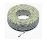 MATASSA 100 METRI CAVO TELEFONICO 6C PIATTO CON RIVESTIMENTO COLORE AVORIO 31430