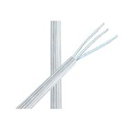 [Matassa 10m] Cavo Elettrico Trasparente FROR 3 Poli 3×0,50mm - Per Illuminazione LED, Lampade, Lampadari e Sospensioni - 250V