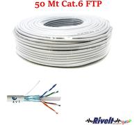 Matassa 50 metri cavo di rete LAN ETHERNET categoria 6 FTP internet modem router