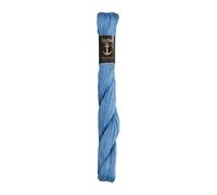 Matassa Anchor Ritorto fiorentino 100% cotone egiziano Giza extra lungo ricamo 45 gr grossezza 8 12 Hardanger effetto a rilievo (145 AZZURRO, N° 12)