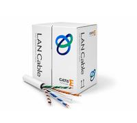 MATASSA BOBINA CAVO DI RETE 305 METRI ETHERNET UTP CAT 6 4X2 AWG 23 LAN RJ45 CCA