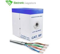 MATASSA BOBINA LAN CAT5e F/UTP SCHERMATO CAVO ETHERNET DI RETE 50 100 305 METRI