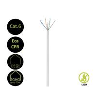 MATASSA CAVO DI RETE LAN U/UTP Cavo Cat.6 CCA 305m RIGIDO PVC GRIGIO LSZH |EWENT