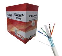 MATASSA CAVO LAN ETHERNET CATEGORIA CAT6, AWG23, CCA, FTP, RJ45 100 METRI TOP