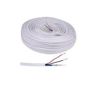 Matassa Cavo Video 100 Metri con RG59 CCTV + 2 cavi Alimentazione Professionale