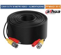 MATASSA DI CAVO VIDEO ED ALIMENTAZIONE DA 30M PER SISTEMI DI VIDEOSORVEGLIA CCTV