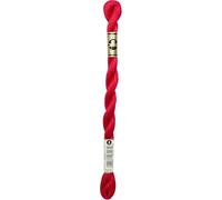 Matassina Mouline DMC 5, (25m/27,3yd) per ricamo a puntocroce NON DIVISIBILE (321- rosso)