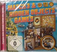 Match 3 & Hidden Objects Games - German PC CD-ROM (3DO)