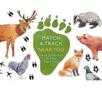Match a Track Near You : Match 25 Animals To Their Paw Prints