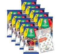 Match Attax UEFA Euro 2024 Germany, 10 booster + esclusive custodie Collect-it