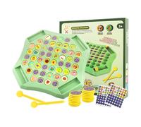 -Match Board Game, Portable & Safe Design, Green, Chess Memory Game, Educational Memory Matching Games, Educational Puzzle Toy, Per Bambini, Adulti, Scuola, Casa, Festa, Classe, Desktop
