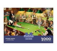 Match del Campionato del Snooker Club Puzzle in Legno Impermeabile Puzzles Da 1000 Pezzi Regali Per Adulti Impossibili Giochi Di Impegnativi