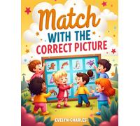 Match Picture with Words - Kids Learning Activity Book