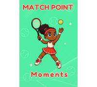 Match Point Moments: A Tennis Black Girl Chibi-Style Notebook