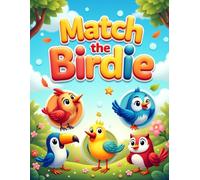 Match the Birdie: Fun activity book for kids Match the bird name with image