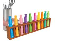 Match The Bottle Color Game - per feste educative per allenamento logico divertente e popolare | Gioco da tavolo per accoppiare bottiglie di famiglia | Per viaggi, vacanze in campeggio