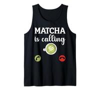 Matcha chiama squillare il telefono divertente per gli amanti del latte matcha Canotta