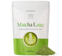 Matcha & CO - Preparato per Matcha Latte Bio (150g) - Tè Matcha Giapponese di Grado Cerimoniale di Uji con Latte di Cocco e Cannella - Senza Zuccheri Aggiunti, Vegan, Senza Glutine - Energia Naturale