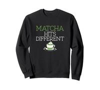 Matcha Colpisce Diversi Divertenti Amanti del tè Matcha Felpa