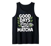 Matcha Green Tea Lover Ghiacciano Matcha Latte Canotta