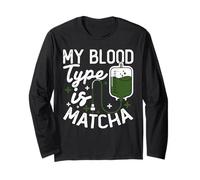 Matcha Green Tea Lover Ghiacciano Matcha Latte Maglia a Manica