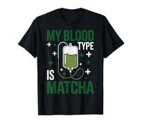 Matcha Green Tea Lover Ghiacciano Matcha Latte Maglietta