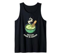 Matcha Heaven Lover Citazione Appassionato Canotta