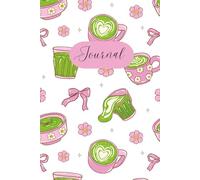Matcha Lover’s Journal: Cute Coquette Aesthetic Notebook: 6 x 9, 100 Pages Lined ⎮ Great as a gift!