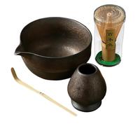 Matcha, set di ciotole per matcha, ciotola per matcha, set di frusta, ciotola per matcha, ciotola per matcha con beccuccio, frusta per matcha, cucchiaio e porta frusta, set per matcha