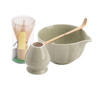 Matcha Set - Matcha Tools Set | Kit De Porte-scoop De Fouet Bol | Cérémonie De Thé Japonaise Essentials | Kit De Brassage Latte Kitchen | Accessoires De Matchas Traditionnels Pour Les Rituels De Prépa
