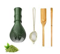 Matcha Set Matchabesen in resina anti-muffa Matcha frusta con colino da tè, miscelatore per cerimonia del tè, per preparare e mescolare il tè