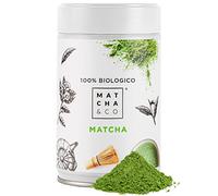 Matcha tea originale 100% bologico, grado cerimoniale, polvere organica dal giappone, naturale al 100%, tè matcha 80G - Matcha & CO