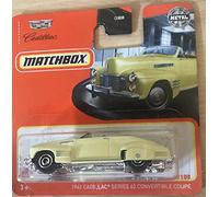 Matchbox 1941 Cadillac Series 62 Convertible Coupe 34/100 - GMX52 - 2021 - Short Card
