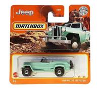 Matchbox - 1948 Willys Jeepster - MBX 67/100 - GXM85 - Short Card - Superfast Lesney - Mattel 2021