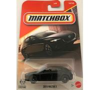 Matchbox 2019 Mazda 3 Hatchback [nero] 14/125-1:64 Scala Diecast veicolo giocattolo