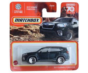 Matchbox 2019 Subaru Forester, Black 88/100 Short Card