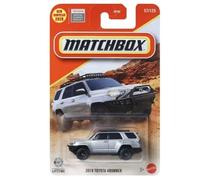 Matchbox 2019 Toyota 4Runner veicolo pressofuso, argento, scala 1:64, #57/125