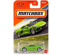 Matchbox 2020 Chevy Corvette C8 [Verde] 90/125, scala 1:64, veicolo giocattolo pressofuso