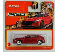Matchbox 2021 Mazda 2019 Mazda 3 Rosso (Carta Corta)