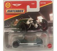 Matchbox 2021 Morgan 3 Wheeler (verde), 57/125, scala 1:64, macchina giocattolo pressofuso, 2025