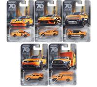Matchbox 2023 70th Anniversary Special Edition Moving Parts Set completo con 5 veicoli pressofusi di HMV12-956A Release