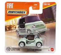 Matchbox - 2024 FIAT Topolino - MBX Metro 100/100 - JFT01 - Short Card - Turchese - Superfast Lesney - Mattel 2023 - 1:64