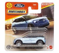 Matchbox - 2024 for Explorer BEV - MBX 07/125 - JBP97 - Short Card - azzurro metallizzato - Superfast Lesney - Mattel 2025 - 1:64