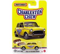 Matchbox Candy Cars 1964 Austin Mini Cooper [Giallo] 4/6-1:64 Scala Diecast Veicolo Giocattolo