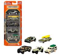 Matchbox Confezione da 5 Macchinine da Collezione in Assortimento Casuale, Giocattolo per Bambini 4+ Anni, C1817