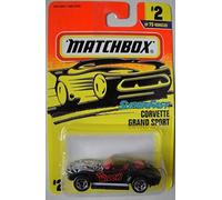 Matchbox - Corvetta super veloce per sport #2 The Widow, colore: nero