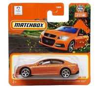 Matchbox Holden VF Commodore SSV - MBX Road Trip 68/100 - HVN64 - Short Card - arancione metallizzato - Superfast Lesney - Mattel 2024-1:64