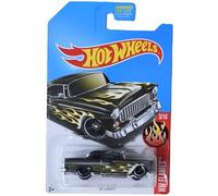 Matchbox Hot Wheels '55 Chevy, HW Flames 3/10 [Verde scuro]